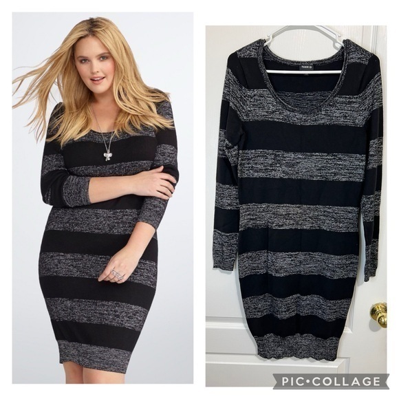 torrid Dresses & Skirts - Torrid Rebel Wilson For Lurex Sweater Dress size 0